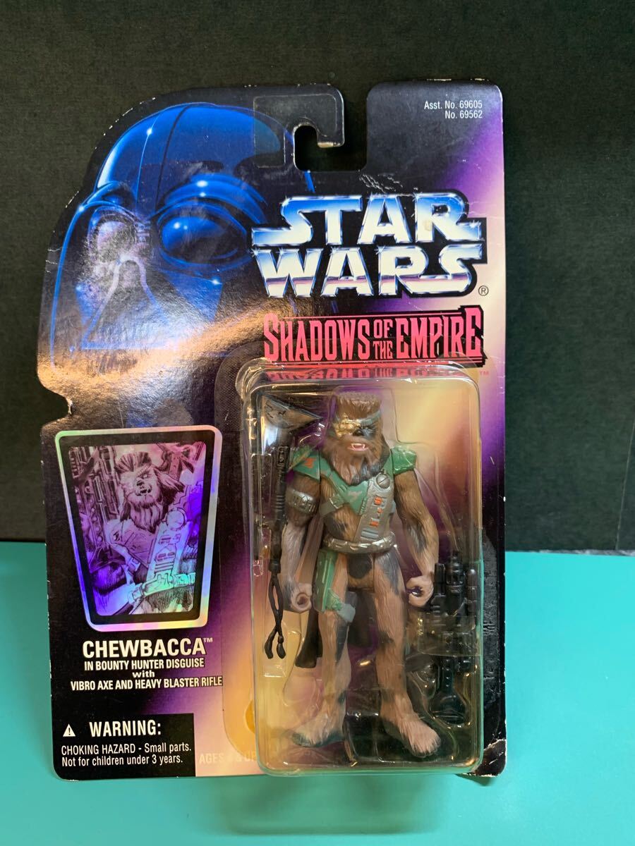 【star wars】スターウォーズ シャドー・オブ・エンパイア ベーシックフィギュア チューバッカ Kenner