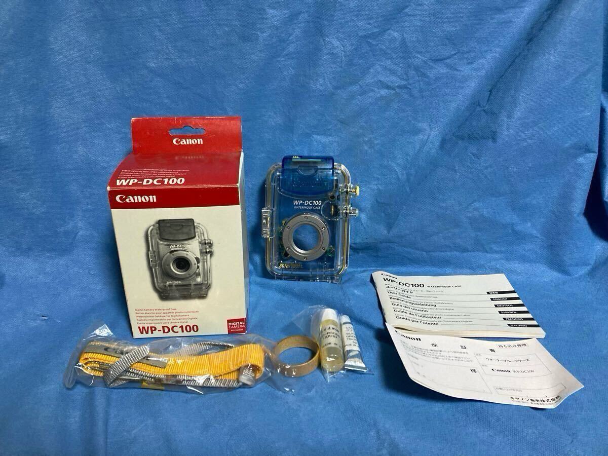 値下げ　キャノン　防水ケース　未使用　WP-DC100 ウォータープルーフケース（デジタルカメラ用）