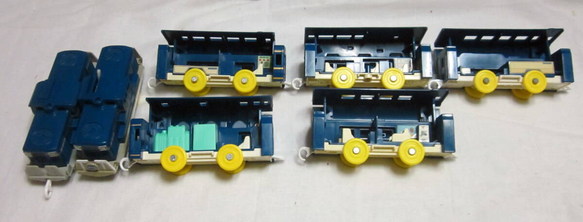 プラレール　北斗星　ＤＤ５１　５８＆ＤＤ５１　３７　７両編成　動作確認