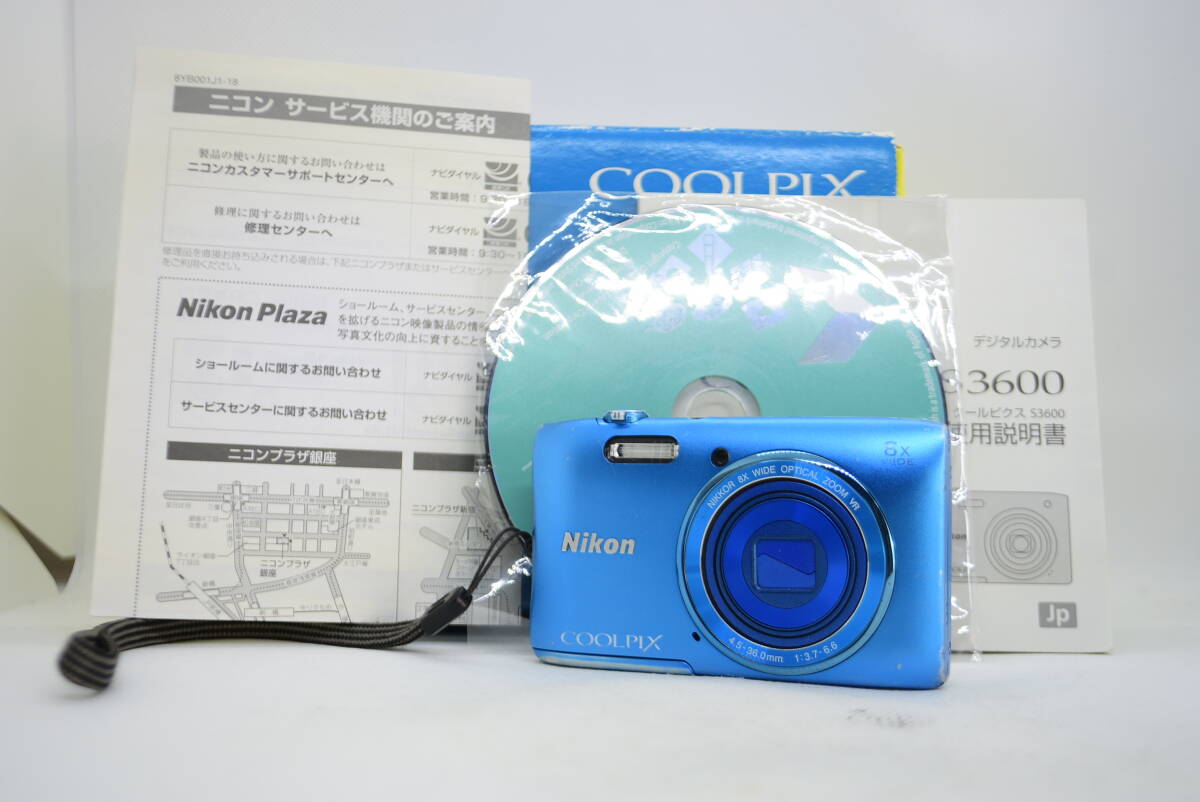 ★緊急特価品★Nikon ニコン COOLPIX S3600　　#3877