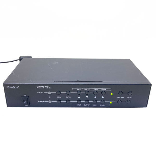 【送料着払い】 GeoBox G-405 マルチディスプレイコントローラー 4channels 4K/2K Video wall controller