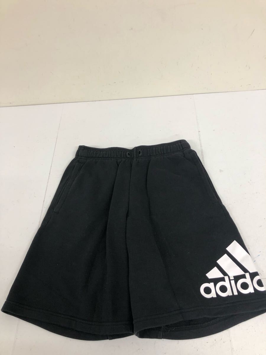 送料無料★adidas アディダス★スウェットパンツ ショートパンツ　ハーフパンツ★Mサイズ★ブラック#70325sqq