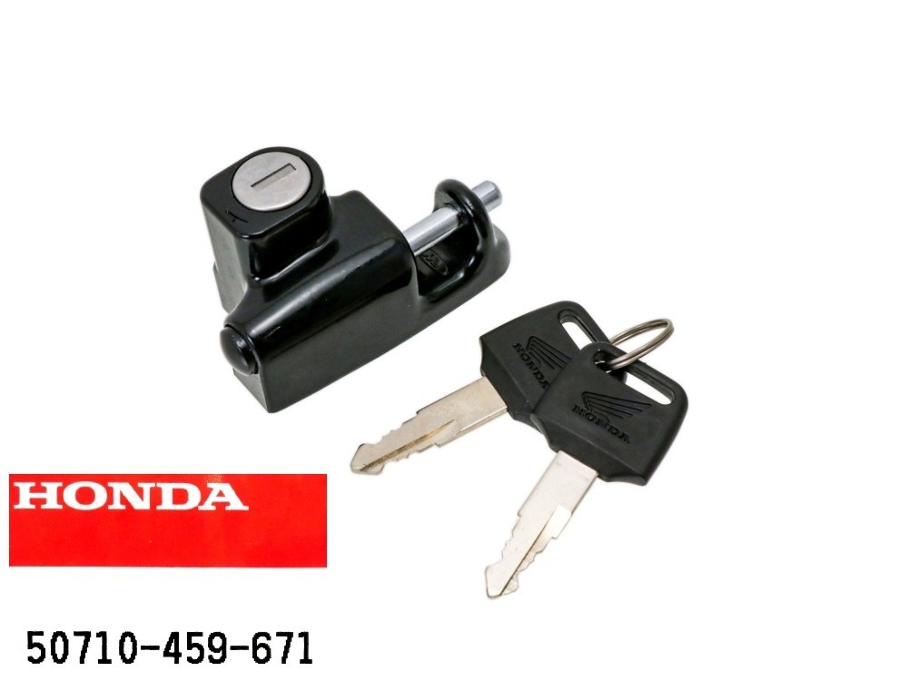 ★廃盤 50710-459-671 ホルダーASSY. ヘルメット ☆1/ CT110 ハンターカブ スーパー カブ 純正 サブタンク ロックキー 燃料 ヘルメット