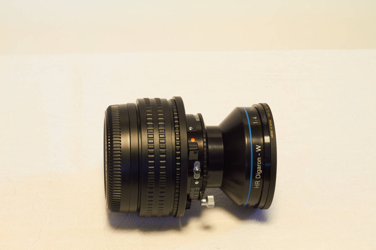 Fuji GFX100用のデジタルカメラ用の40mm 広角レンズ　Rodenstock　HR Digaron-W 40mm f/4, ALPA 12へ転用可