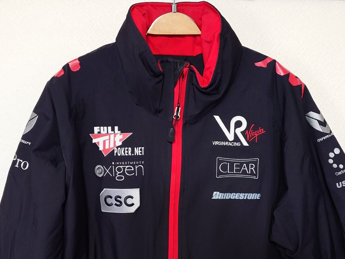 支給品 Kappa カッパ マルシャヴァージン F1チーム レーシングジャケット XXL EHC0@241224