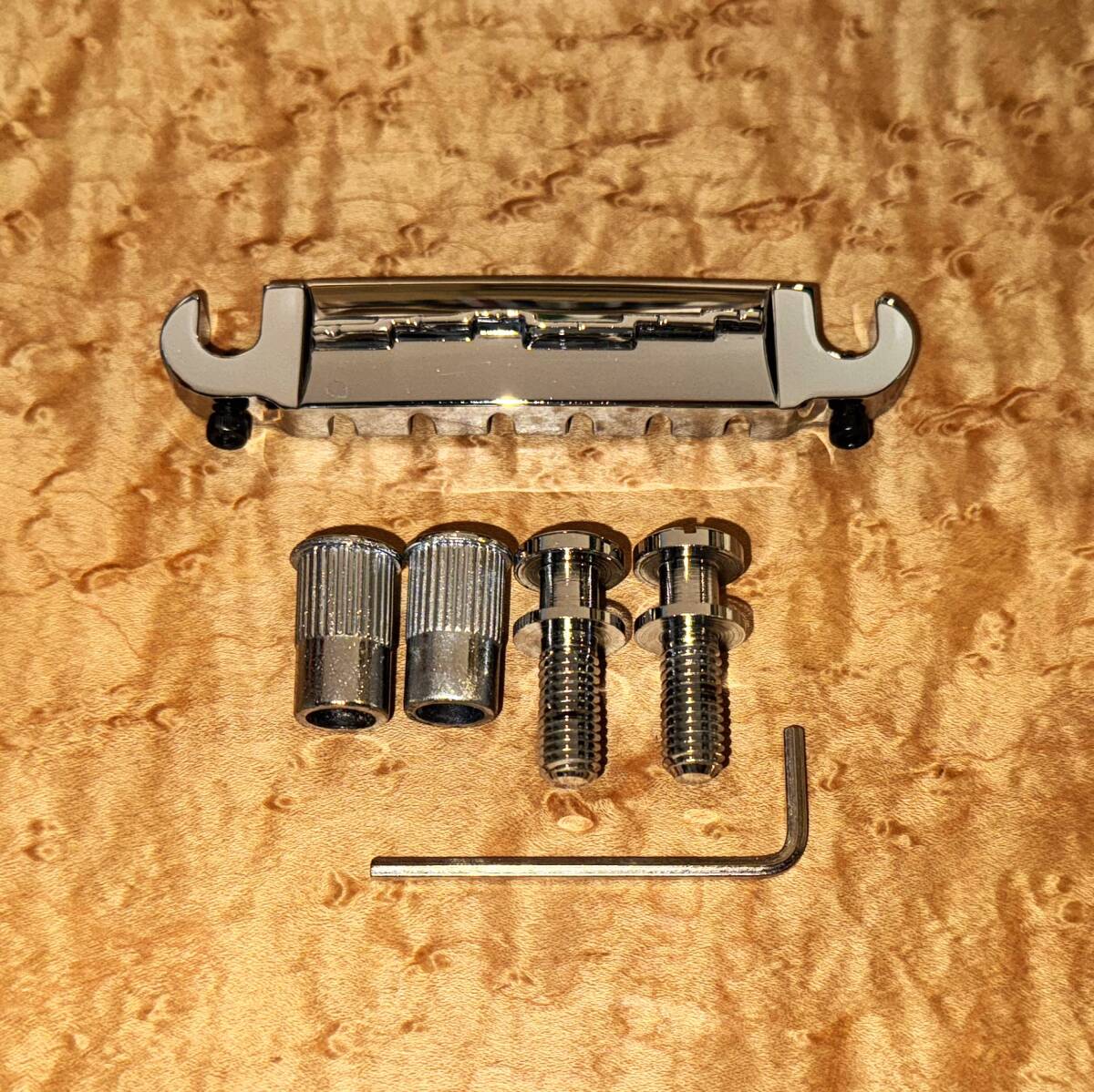 新品 Lightning Bar WraparoundラップアラウンドBridgeブリッジCompensated Combo Bridge Tailpieceライトニング バー コンボ テールピース