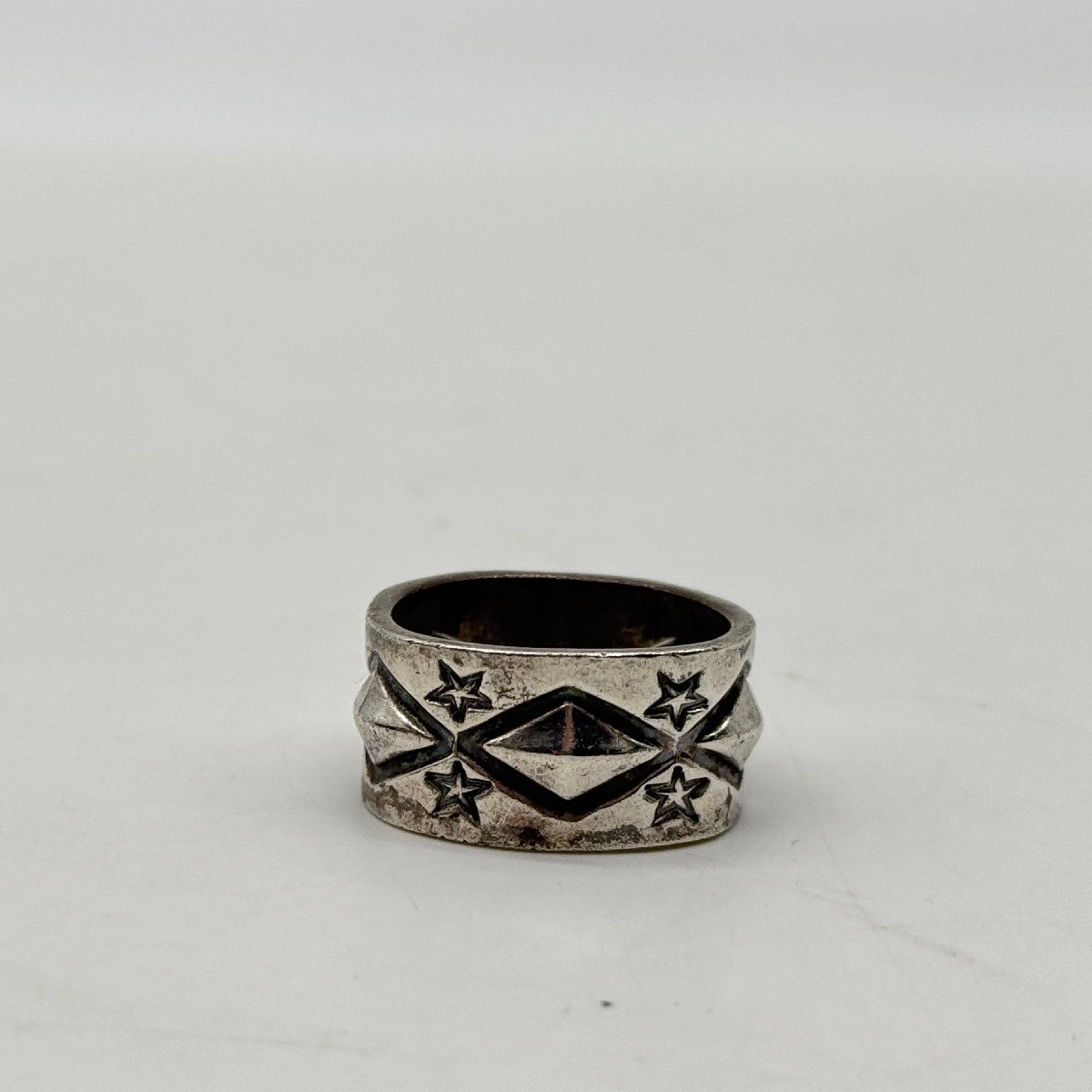 ☆CODY SANDERSON コディーサンダーソン☆ ロング ダイアモンド スター スクエアリング SV925 シルバー 指輪 Long Diamond Star Ring