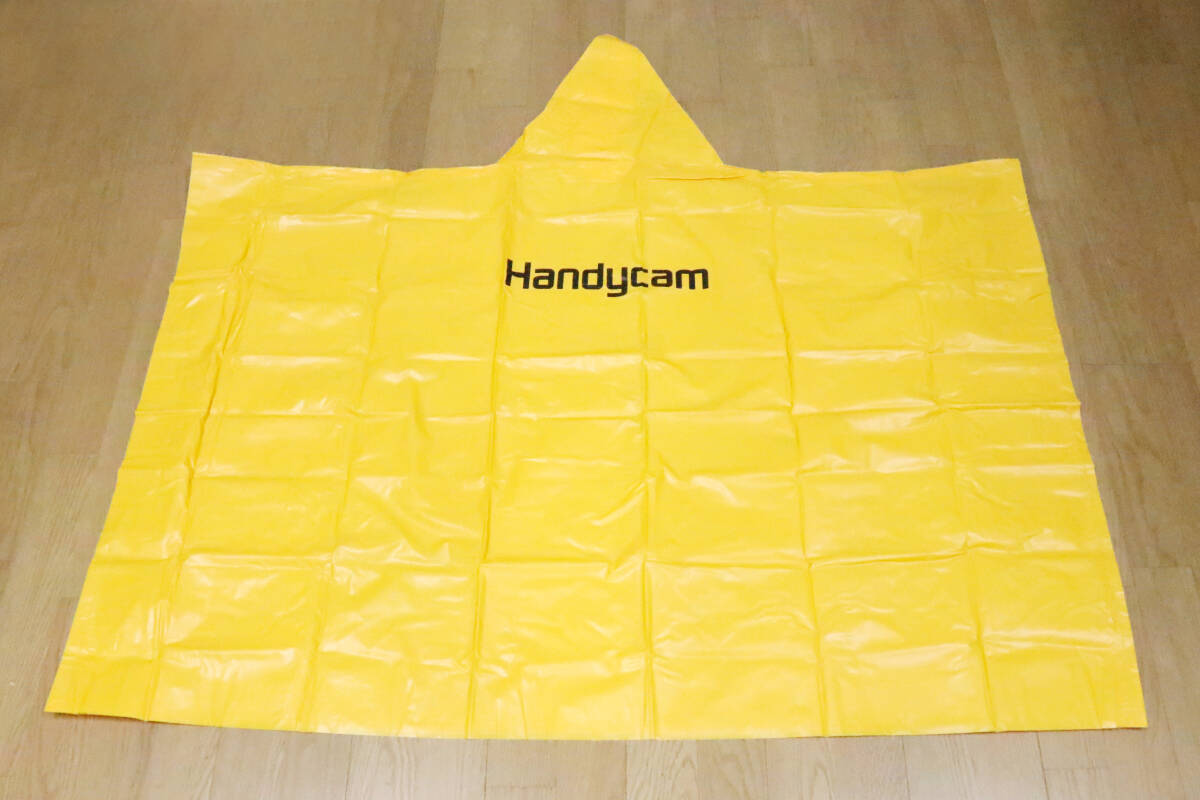 Handycam（ハンディカム）レインコート　黄色/イエロー　雨具　未使用　保管品　【商品説明必読】