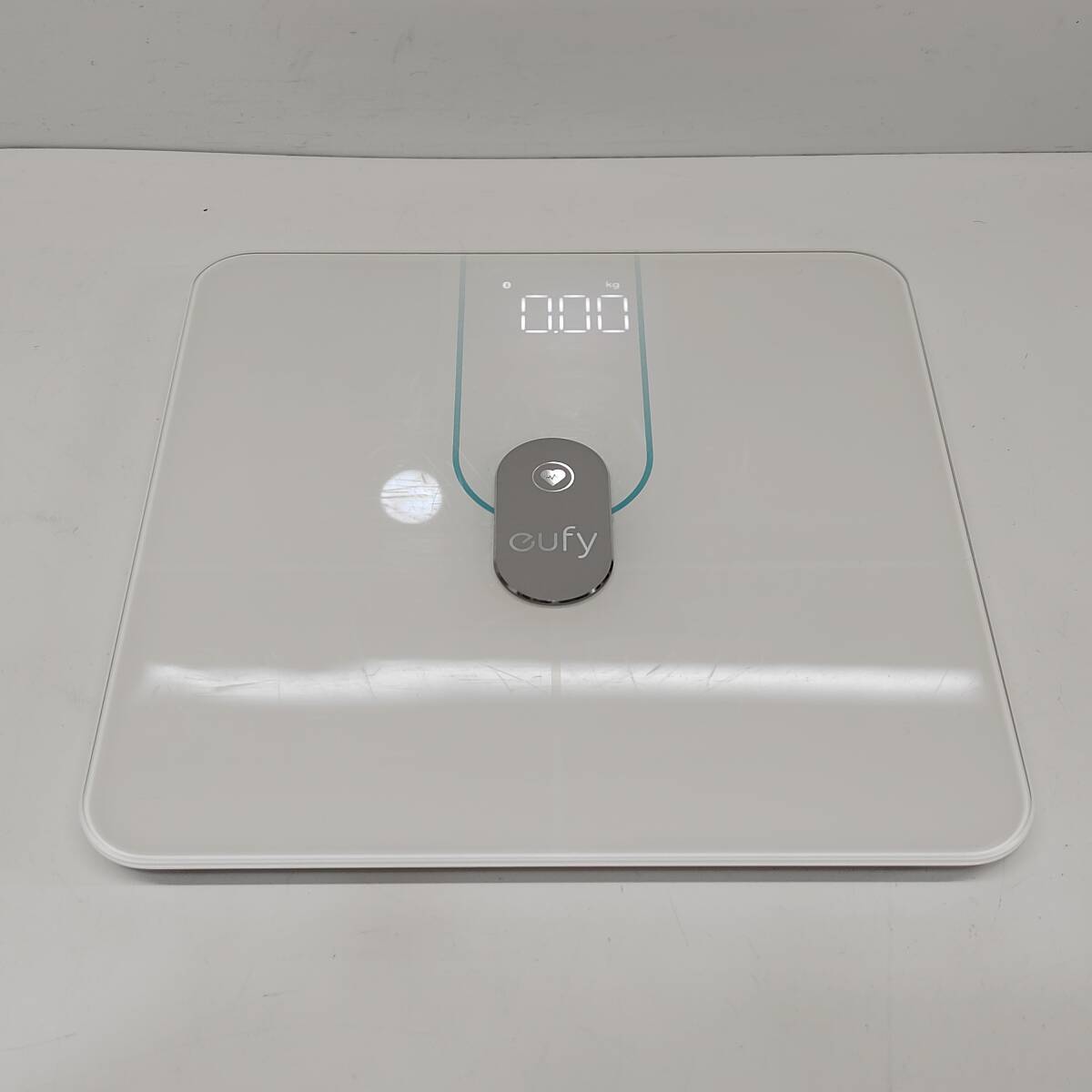 ●動作品 アンカー T9149 体重体組成計 ANKER ホワイト eufy ユーフィ Smart Scale P2 Pro 心拍数 体脂肪率 BMI スマートスケール M1996
