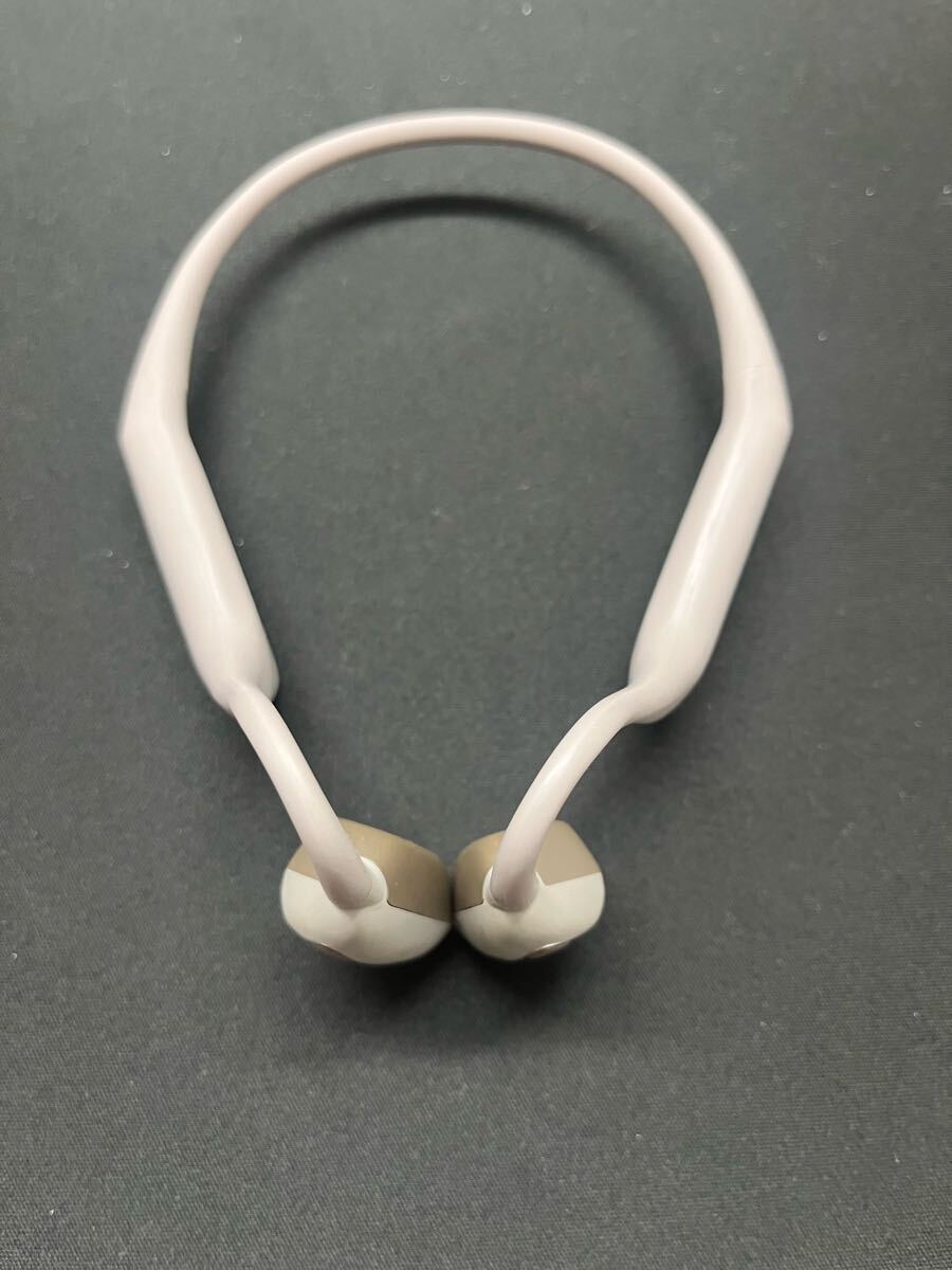 ★動作確認済み★オーディオテクニカ ATH-CC500BT BG ベージュ　ワイヤレスヘッドホン bluetooth 軟骨伝導