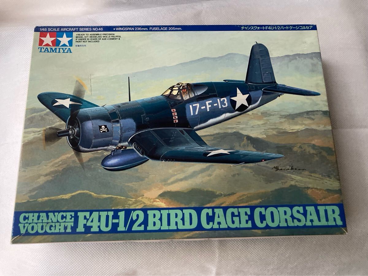 ★★ タミヤ 1/48 【TAMIYA】 チャンスヴォ―ト　F4U1/2　バードケージコルセア　★★