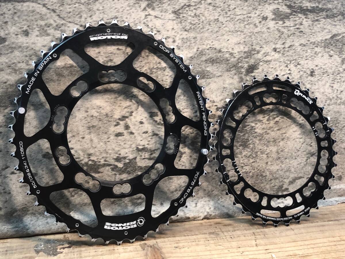 IP878 ローター ROTOR Q-RINGS チェーンリング 50/36T 110BCD 5アーム