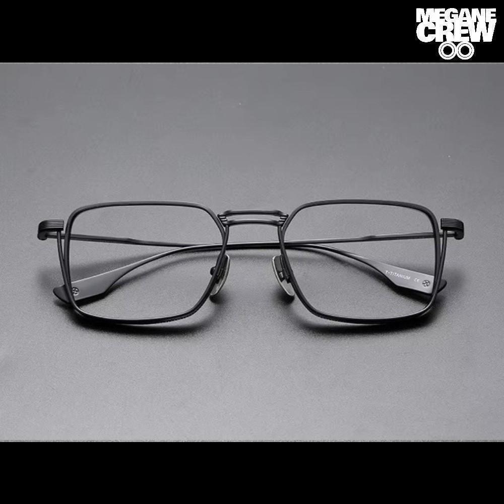 SQ Struct ダブルブリッジ スクエア メガネ グレー 02