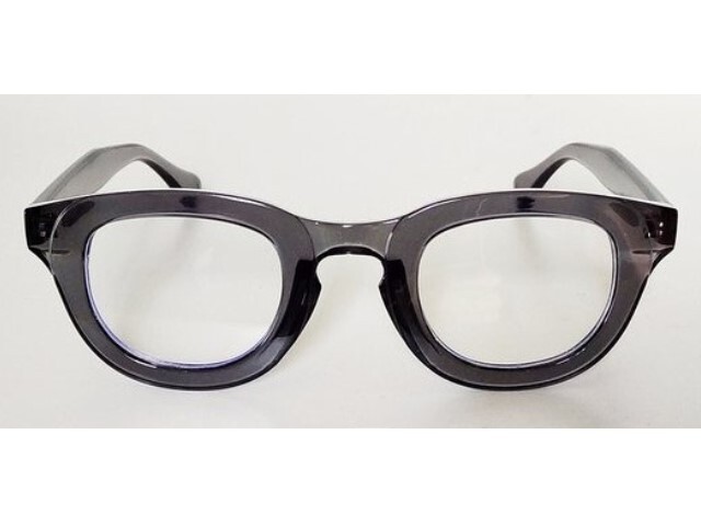 Bloc Loc ブロックロック ボストンメガネ クリアグレー 02