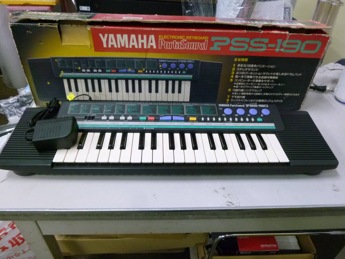 中古ジャンクYAMAHA　PartaSaund 　PSS-190【B-380】 送料無料(北海道沖縄・離島・佐川急便中継料金がかかる地域は除く)