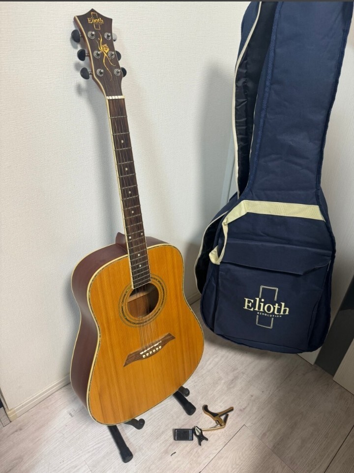 楽器 弦楽器、ギター Elioth アコースティックギターB305 NS　送料2500円 東京池袋