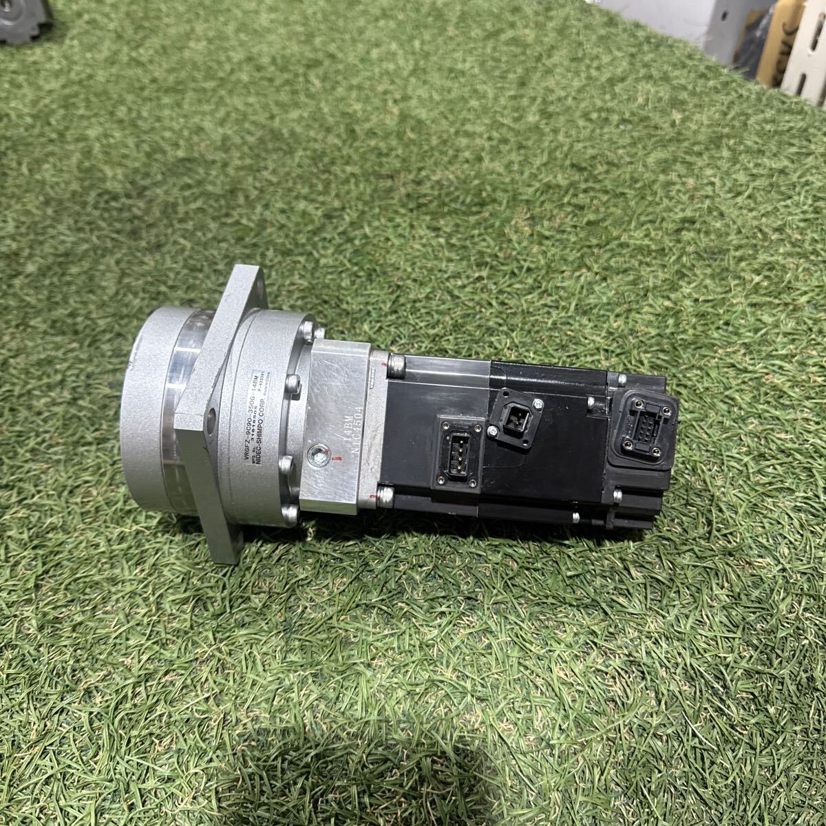 5C042 サーボモータ専用 精密減速機 エイブル減速機 VRGシリーズ VRGFZ-9C90350G-14BM /三菱電機　HG-KR23B モーター　動作保証