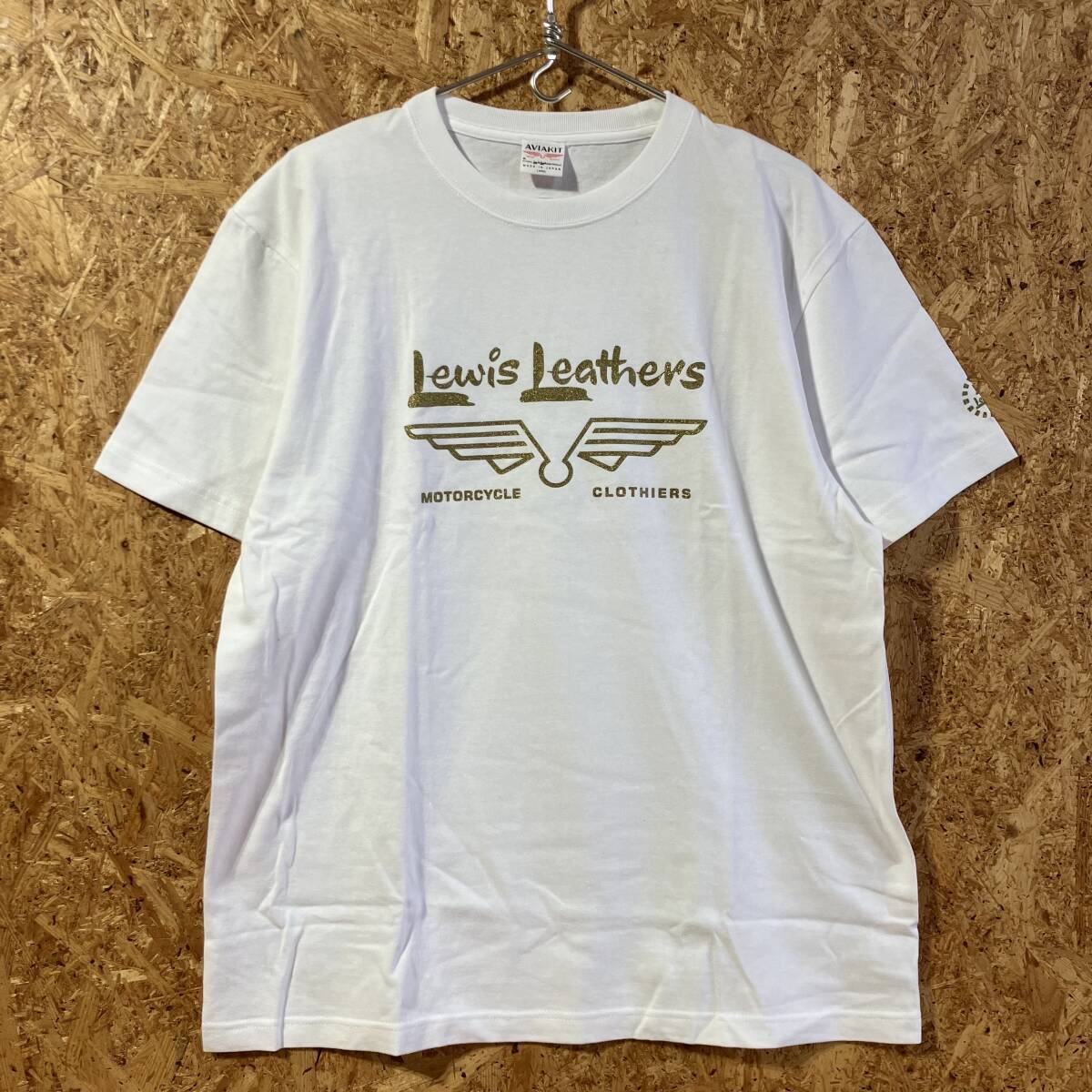 Lewis Leathers AVIAKIT 半袖 Tシャツ L ルイスレザー MADE IN JAPAN