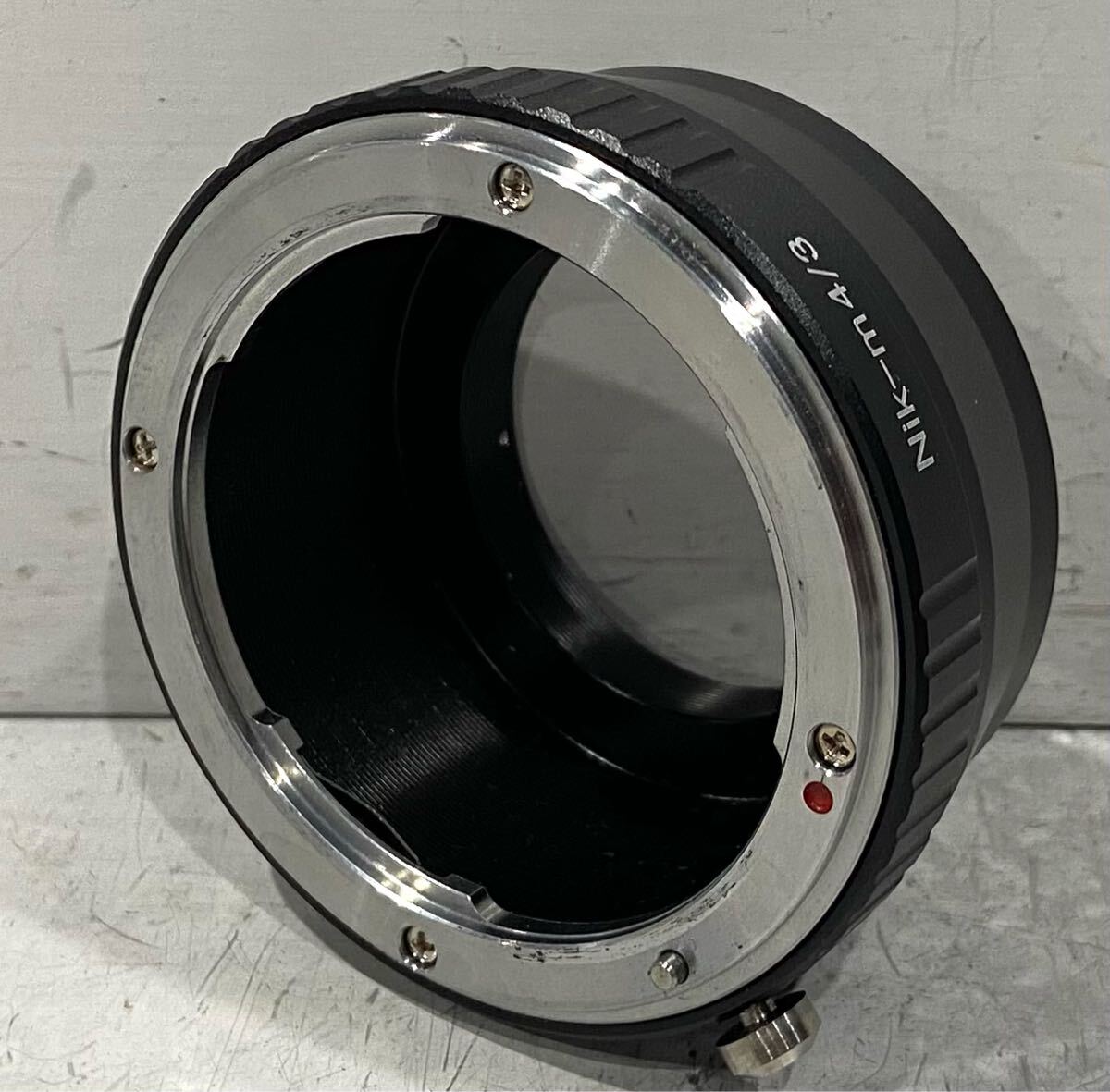 250316C☆ メーカー不明 LENS ADAPTER Nikon-M4/3 マイクロフォーサーズ用 ♪配送方法＝おてがる配送宅急便(EAZY)♪