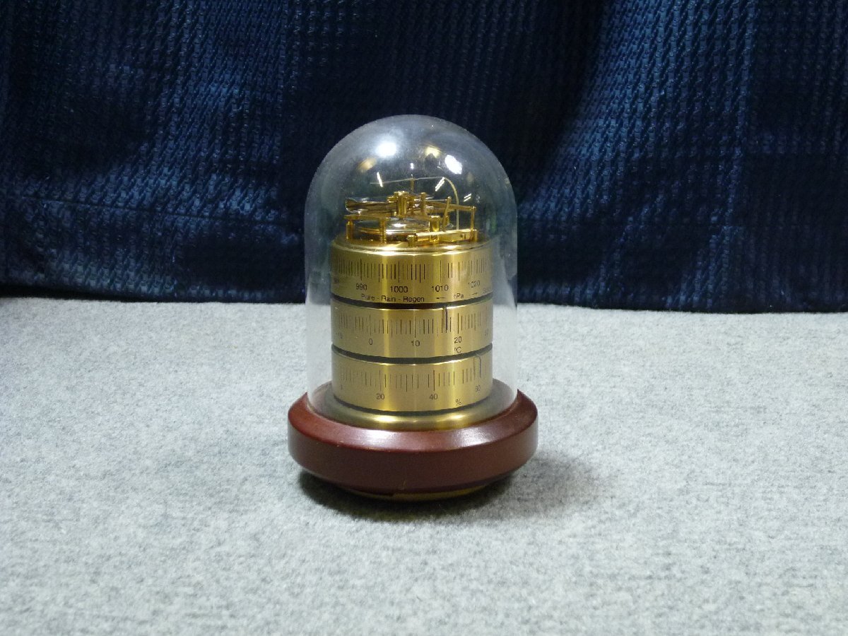 ▲ BARIGO バリゴ 温湿気圧計 ドイツ製 温度計 湿度計 気圧計 ドーム型 ▲ ②
