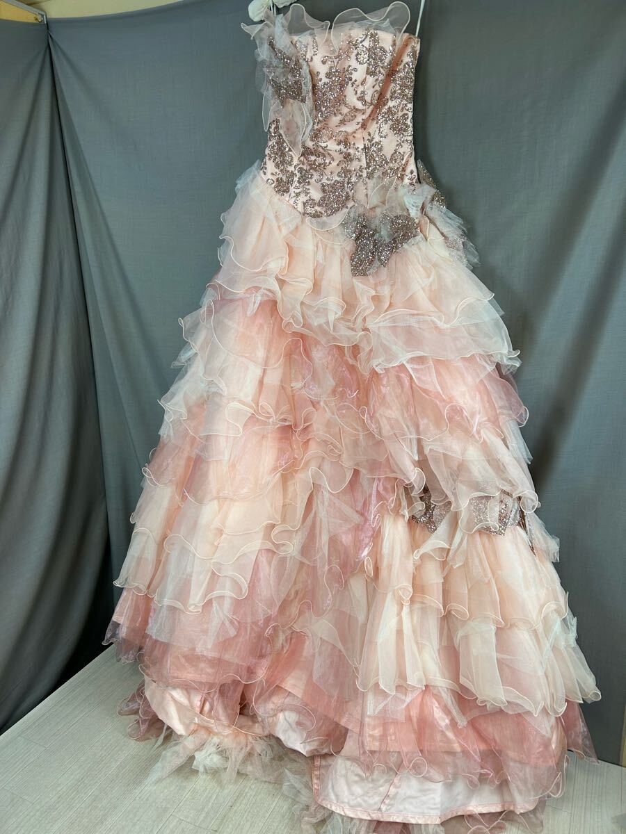 O974】 カラードレス ウエディングドレス ブライダルフェア ドレスフェア 結婚式　披露宴　ウェディング