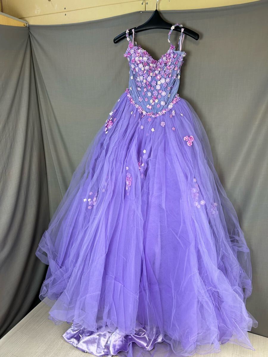 O978】 カラードレス 結婚式 ウエディングドレス ブライダルフェア　ブライダル　披露宴　パーティ　 前撮り　舞台