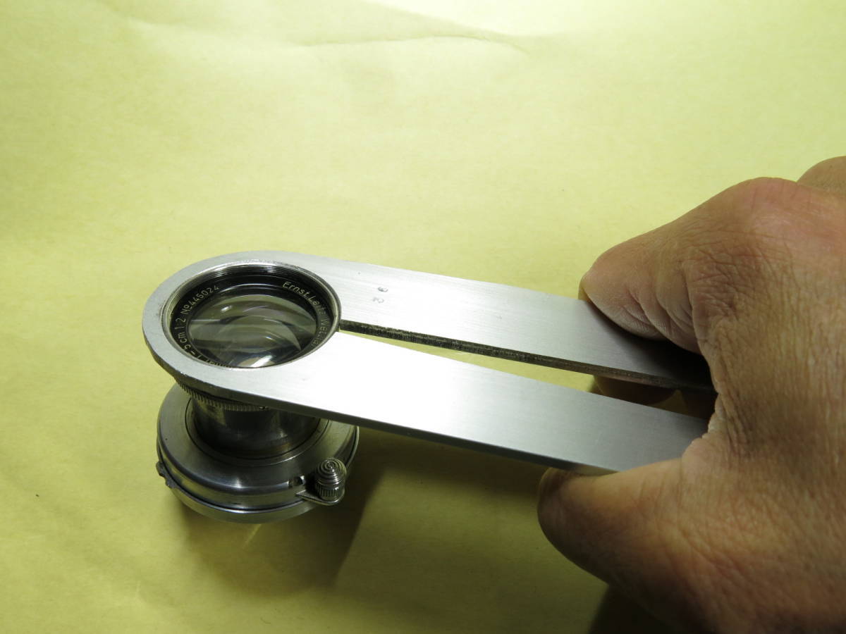 36mm リングレンチ 鉄製カメラレンチ ライカ エルマー ズマールなど用 修理工具 36ミリ