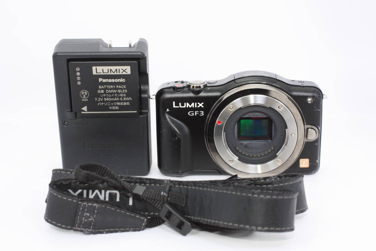 PANASONIC LUMIX DMC-GF3 完動品だが使用感あり#338