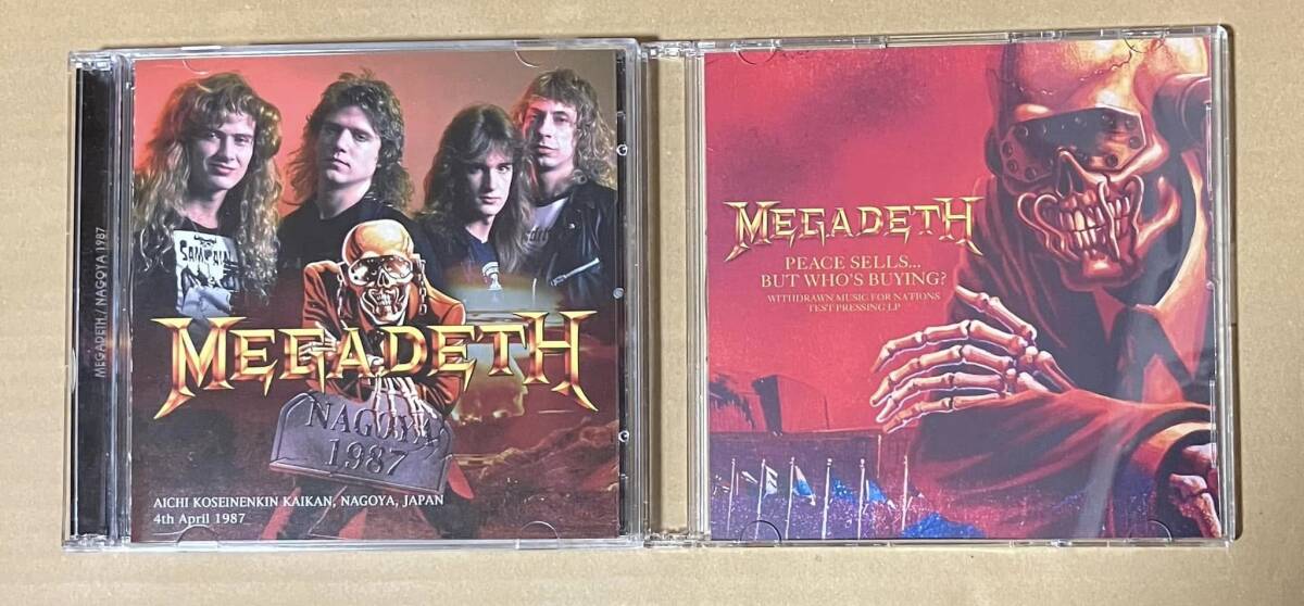 中古CD MEGADETH / NAGOYA 1987（2枚組CD)