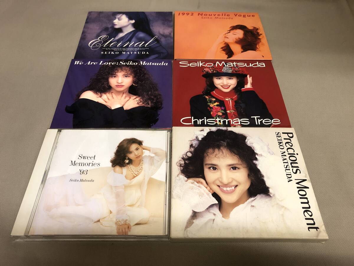 松田聖子　まとめて6枚　Eternal/1992 Nouvelle Vogue/We Are Love/Precious Moment/Christmas Tree/Sweet Memories '93