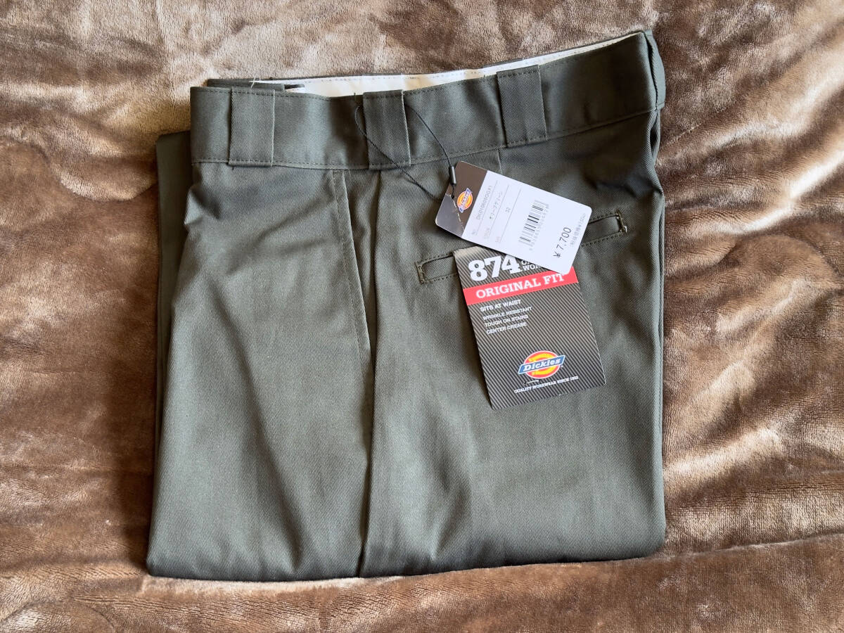 ディッキーズ Dickies W32 874 Original Fit ワーク パンツ メンズ 未使用