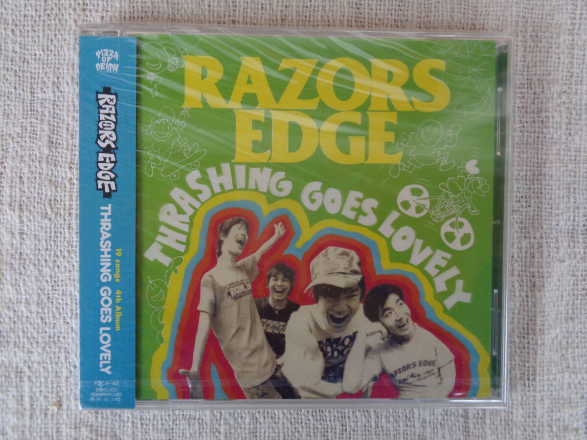 サ③5：CD「THRASHING GOES LOVELY / RAZORS EDGE」レイザーズエッジ / スラッシング・ゴーズ・ラブリー　19曲入り