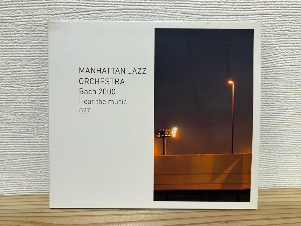 MANHATTAN JAZZ ORCHESTRA Bach 2000 / Hear the music 027 中古CD 2000 VIDEOARTS MUSIC INC.