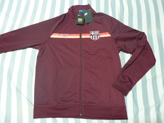 半額即決！NIKE FC バルセロナ 18/19 PK CRE NJT CL ジャケット S～L 新品