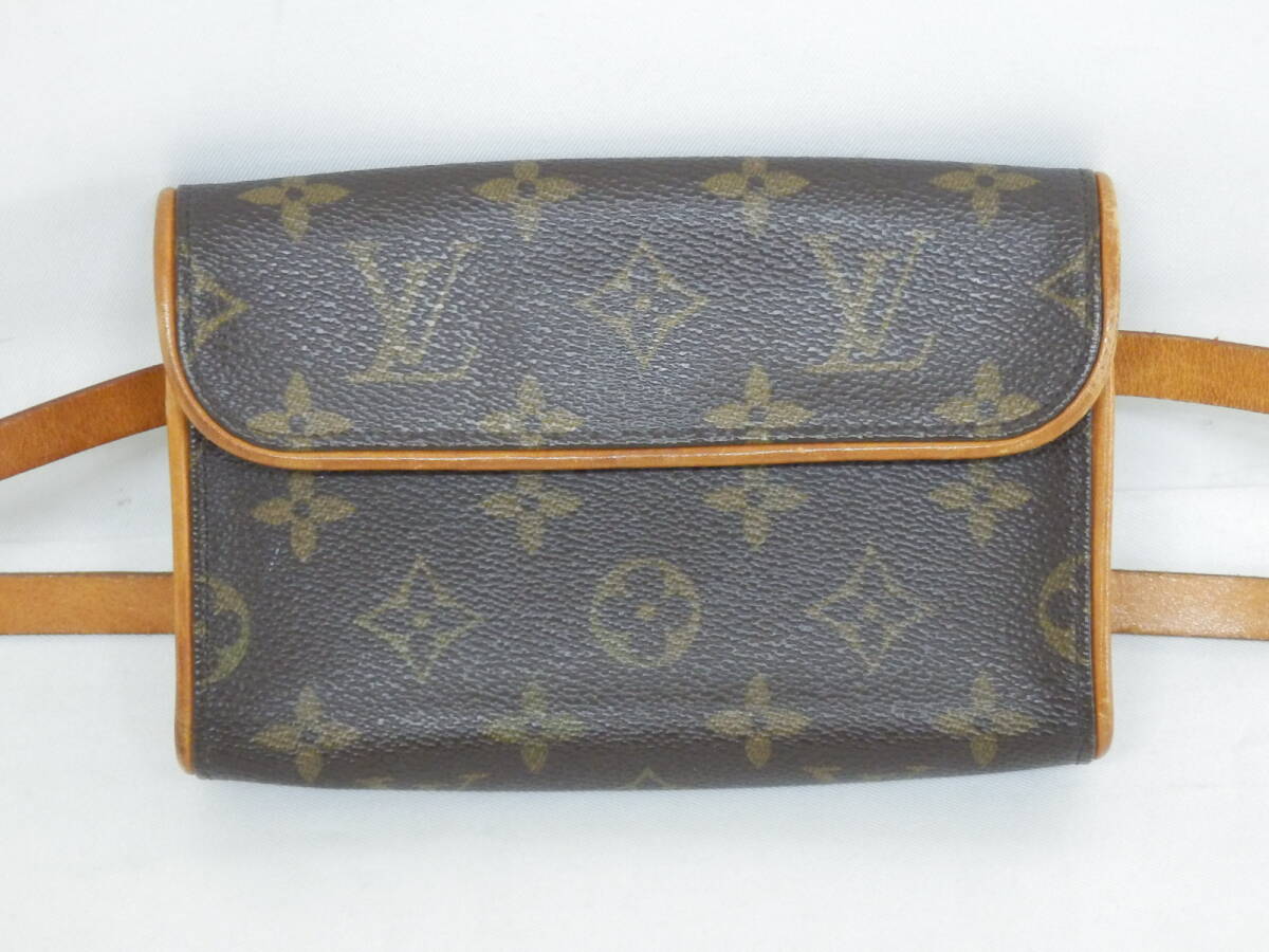 171H128C◆LOUIS VUITTON ルイヴィトン モノグラム ポシェットフロランティーヌ M51855 ウエストポーチ 中古