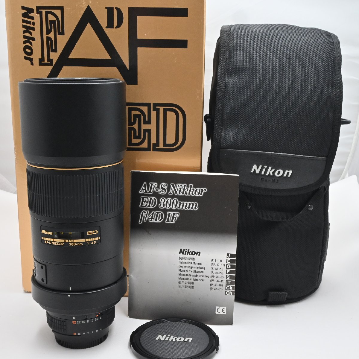 Nikon 単焦点レンズ Ai AF-S Nikkor 300mm f/4D IF-ED ブラック