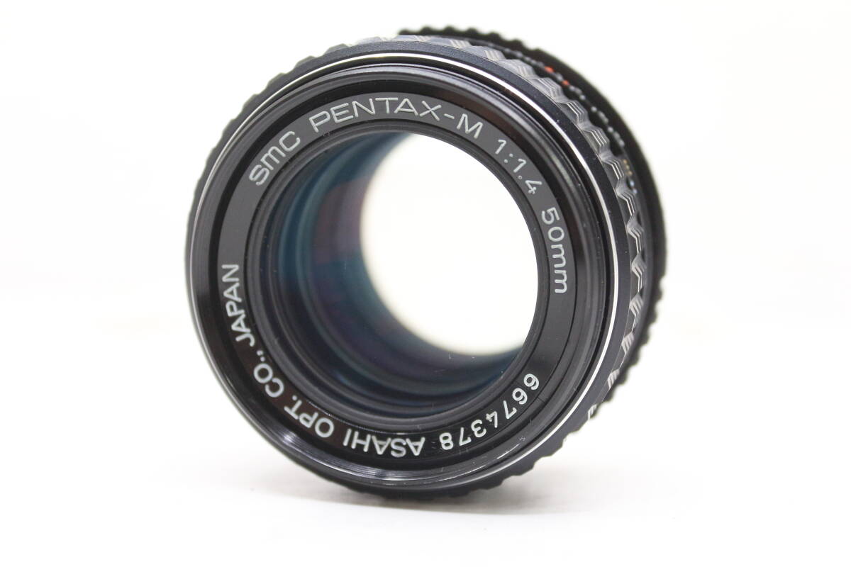 ★良品★PENTAX ペンタックス SMC PENTAX-M 50mm F1.4 標準単焦点レンズ！ OK7588