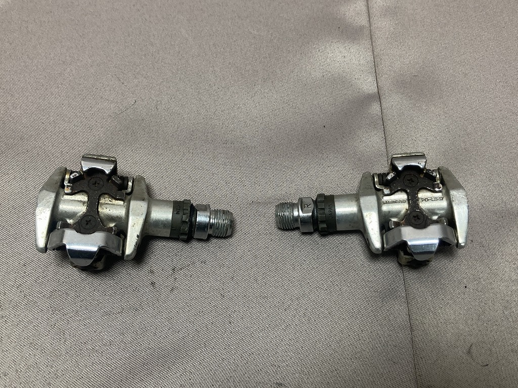 自転車　パーツ　ペダル　SHIMANO　シマノ　ビンディングペダル　PD-M747 　中古　U