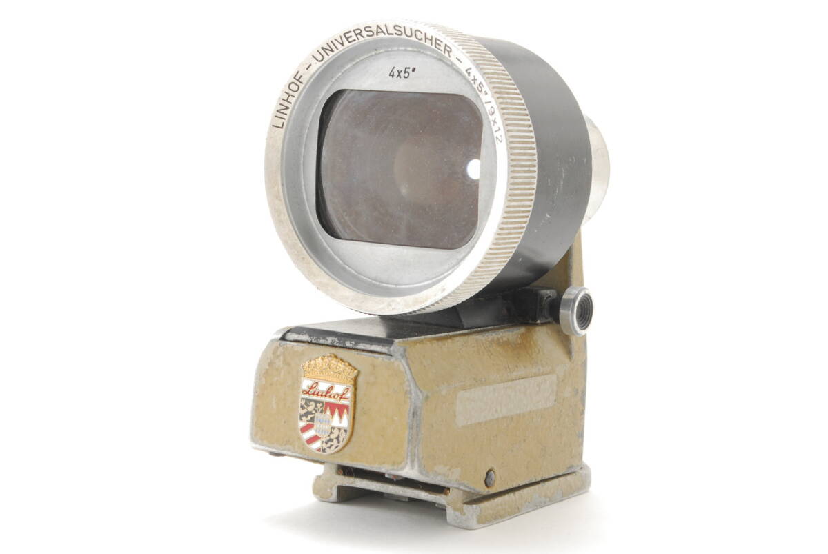 【良品】Linhof Universal Sucher View Finder 9x12 4x5 リンホフ ビュー ファインダー #B-131