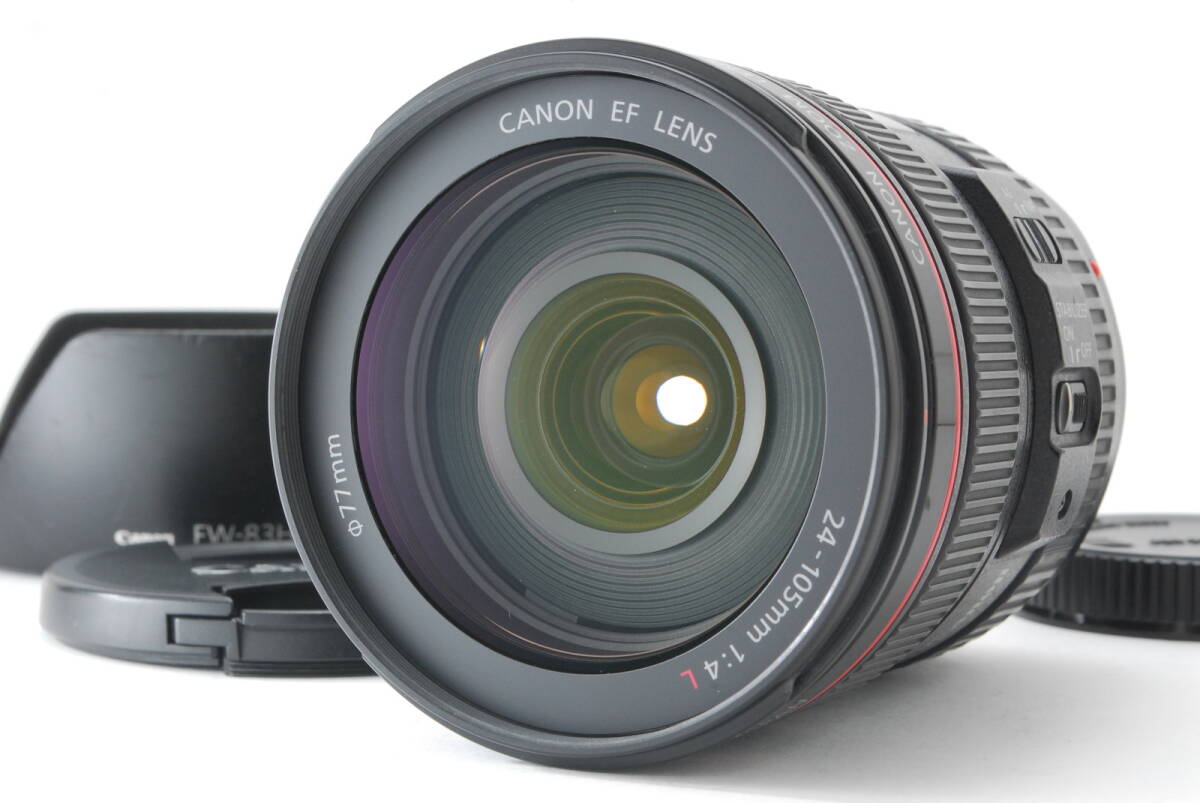 【美品】Canon EF 24-105mm f/4 L IS USM AF Zoom Macro Lens キャノン 望遠 レンズ #B-152