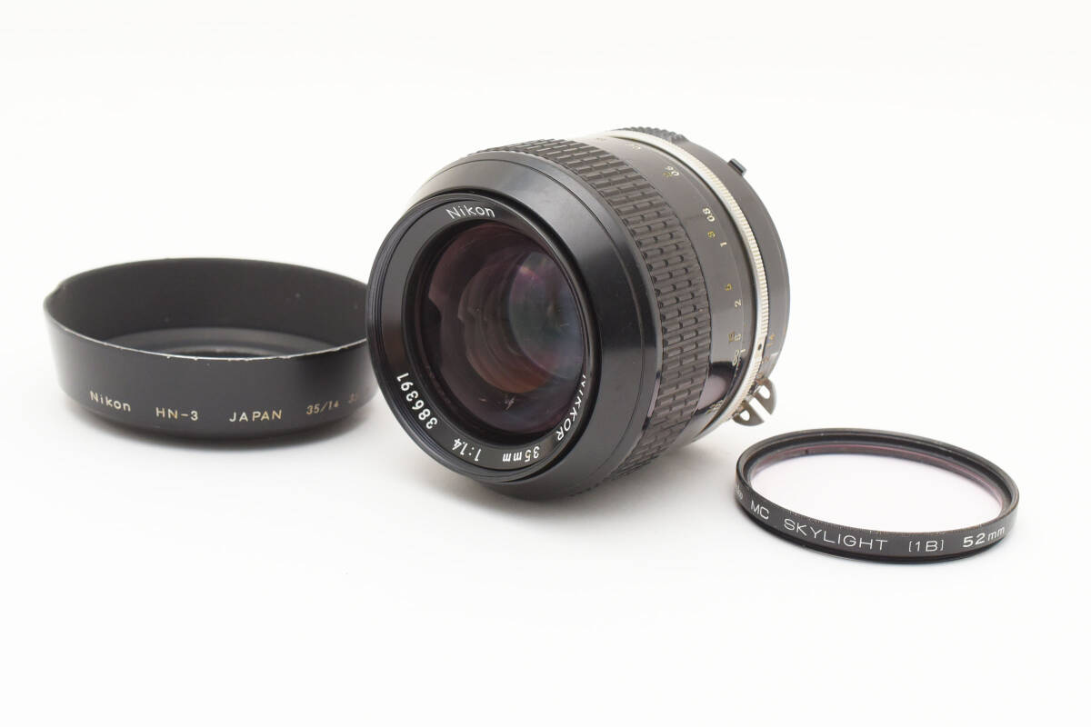 ★☆人気 Nikon NIKKOR 35mm 1:1.4 AI #2400694☆★