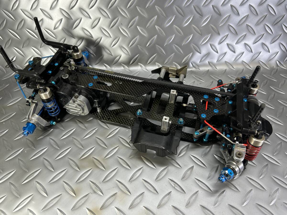 ★タミヤ★TAMIYA TA03R アルミパーツ カーボンシャーシ アルミナックル 純正オプションパーツ 希少 社外パーツ 検) TA03 TA02 TA04 TRF
