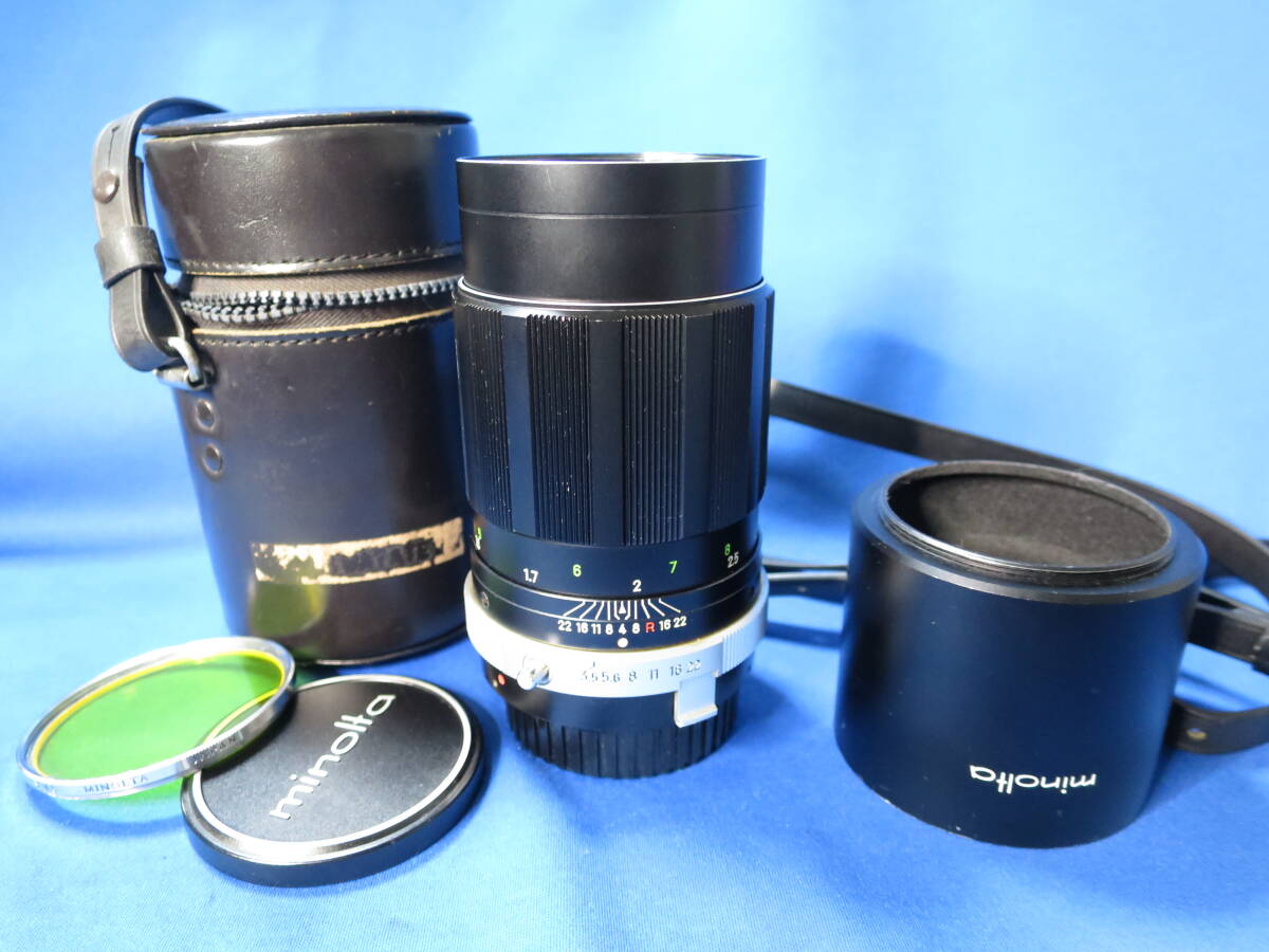 ミノルタ MC テレロッコール-QD 135mm F3.5 送料無料!!! MINOLTA TELE ROKKOR