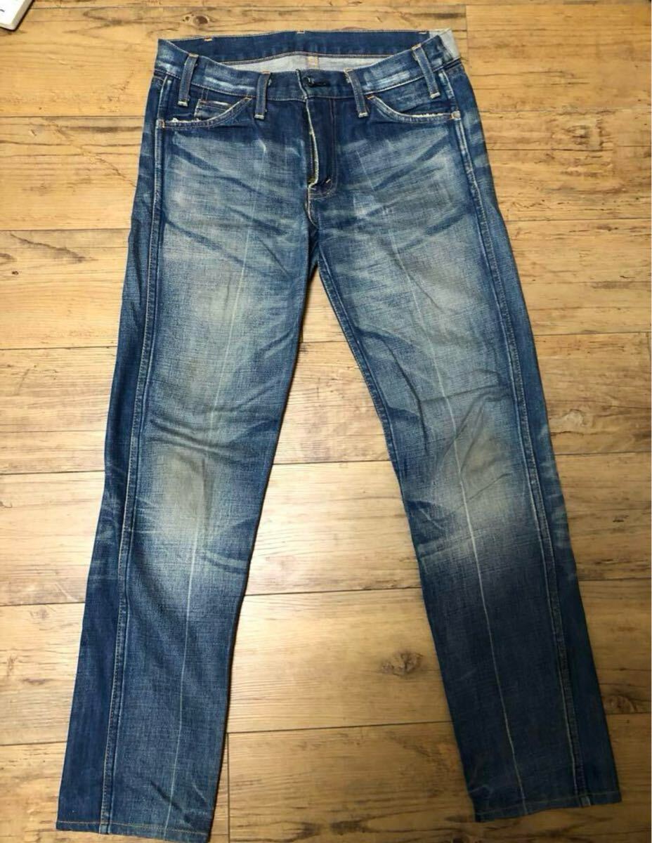 【オレンジタブ・TALONジップ】LEVI'S 68606 VINTAGE ジーパン デニム リーバイス 606 J09A ビックE 復刻版【管理:CJ8】