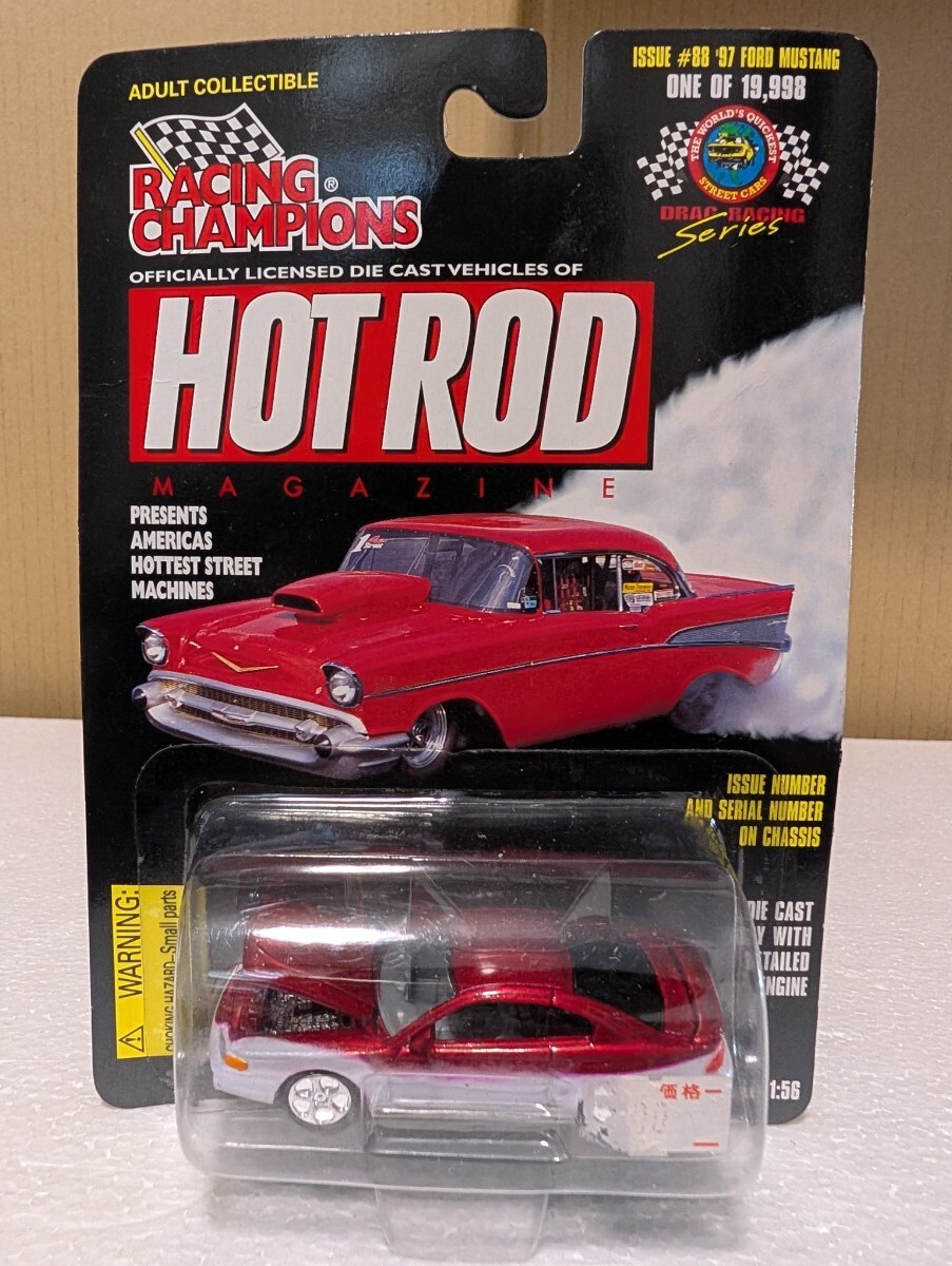絶版ミニカー レーシングチャンピオン RACING CHAMPION 1/56 1997年 フォードマスタング FordMustang