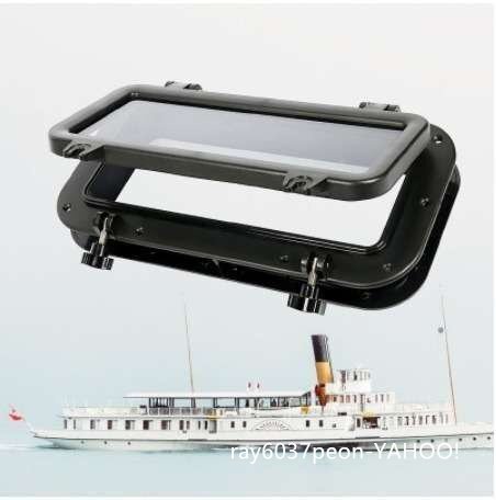 ボートウィンドウ開口部ポートライトハッチ ABS 4 mm強化ガラスRV 抗UV マリンボート ヨットキャンピングカー