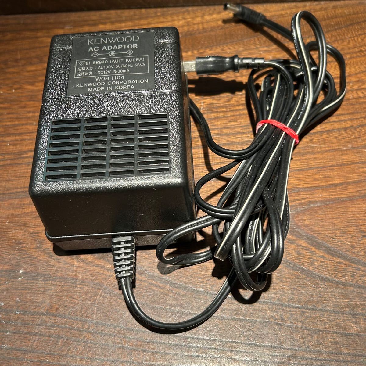 KENWOOD ACアダプター　ケンウッド　DC12V 2.8A 