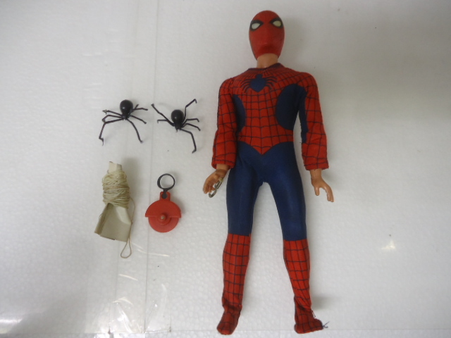 当時物 昭和レトロ ポピー／スーパーアクション　スパイダーマン ジャンク