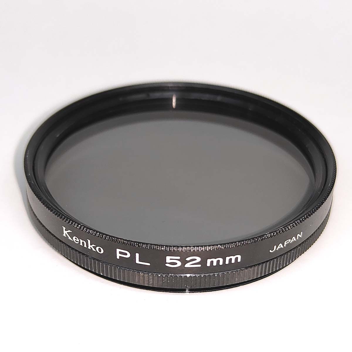 φ52 PL フィルター 自由回転枠付 Kenko★偏光フィルター 反射光除去 コントラスト効果【52mm径】ケンコー JAPAN★中古 クリーニング済