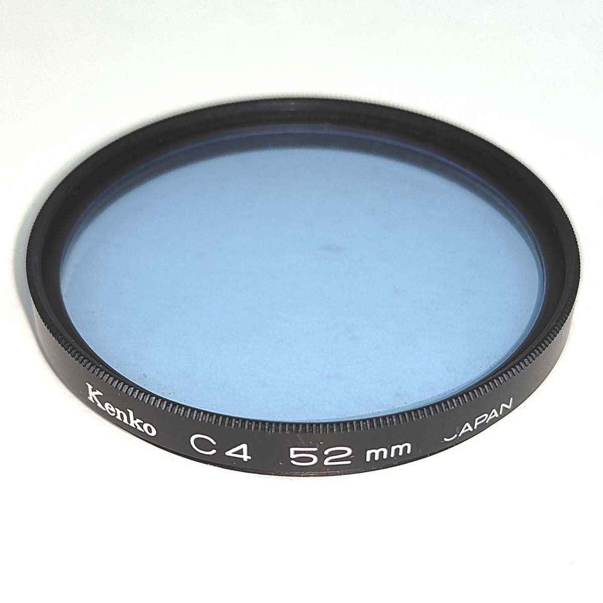 φ52 C4 フィルター Kenko【即決】色温度変換 朝夕の赤味の強い光を抑え自然な色調に【52mm径】ケンコー JAPAN★中古 ジャンク